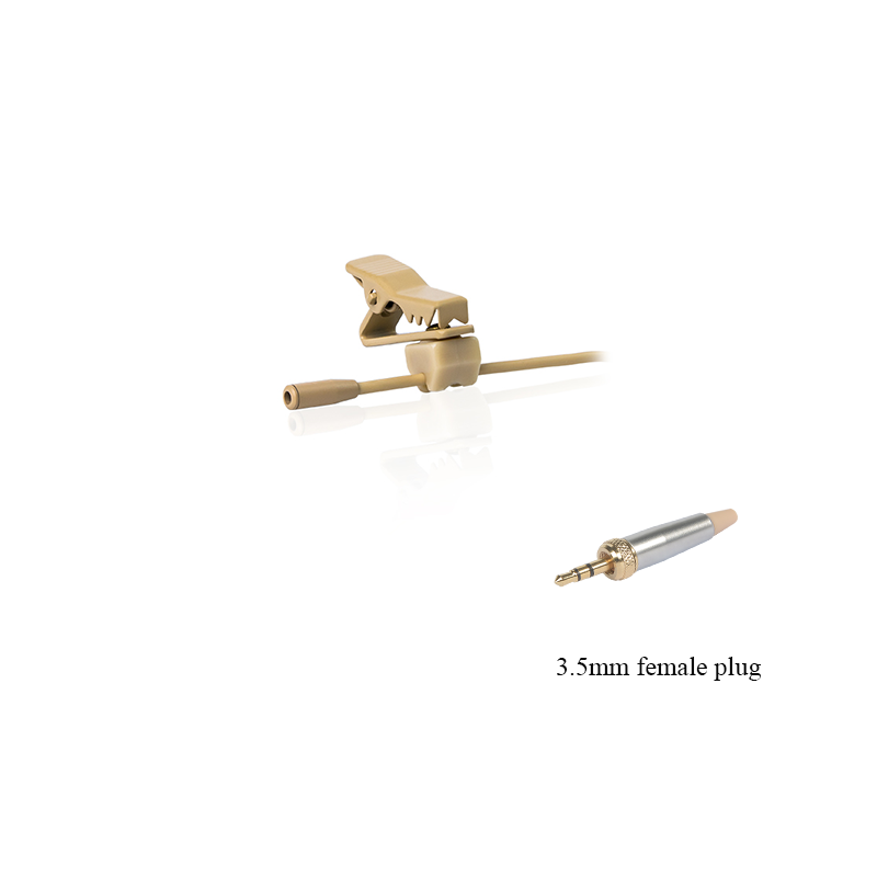 Conector hembra de 3,5 mm (beige)