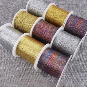 128英尺40m手链绳珠宝制作项链手链珠线黄金工艺绳金属丝绳工艺绳 (0.4毫米) - Product Image 2