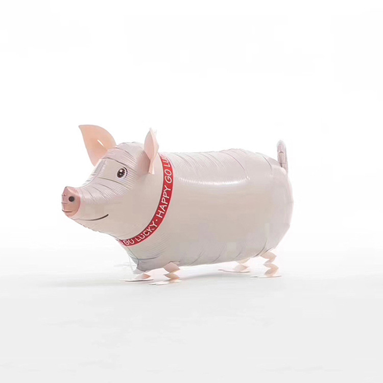 Cochon qui marche,