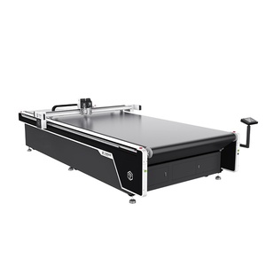 Yuchon ultrasonik giyim kesme sistemi spor malzemeleri Ce Protype kesme makinesi Plotter ile stor perde kesme tablosu