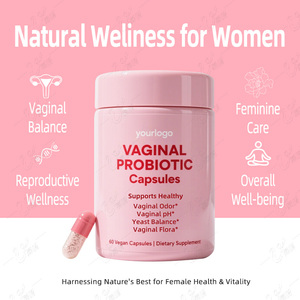 נשים בריאות פרו-ביוטי כמוסות פרו-ביוטי תערובת תמיכה פלורה אינטימית תוספת - Product Image 4