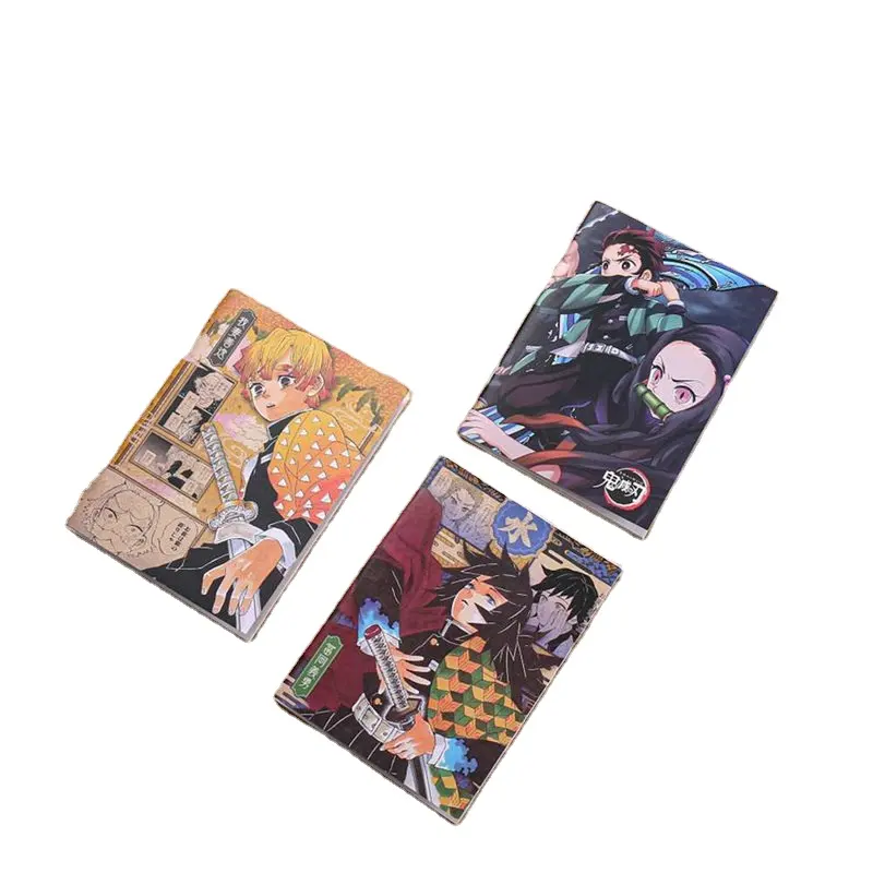 Anime Dämonen töter Kimetsu Nein Yaiba Kamado Tanjirou Muster Notizbuch Büro Schüler Notizbuch Briefpapier Geschenk