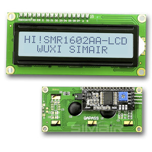 LCD1602A LCD-Anzeige modul Zeichen Punkt matrix Bildschirm I2C serielle Schnitts telle Löt adapter platine LED Hintergrund beleuchtung High Definition - Product Image 2