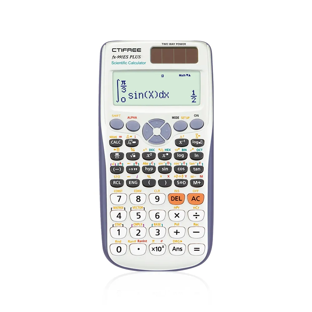 Fabrieksdirecte Prijs 991esp 417 Zijn Voorzien Van Tweewegs Power Science-Calculator Voor Wiskundetest Van Graad 12