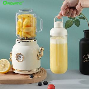 Retro elektrikli profesyonel Mango elma turunçgiller Blender basın sıkacağı sıkacağı soğuk pres sıkacağı - Product Image 4