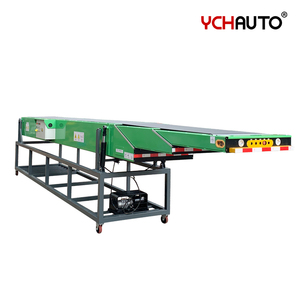 Automatic Logistic Carbon Steel Frame Telescopic Belt Conveyor 40 ft <strong>Container</strong> <strong>Loading</strong> Unloading Sacks Tires Conveyors - Product Image 4