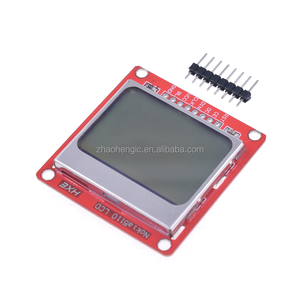 84*48 LCD TFT-Anzeige modul Monitor Weiß Hintergrund beleuchtung Adapter platine 84x48 für Nokia 5110 Screen Dot Matrix Digital für Arduino