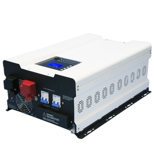 Fábrica 350 kW 5.5KW 5.5KVA MPPT 80A 500VDC PV Entrada 220VAC 48V con/sin función paralela 5500W Inversor solar híbrido trifásico