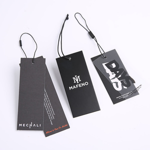 Etiquetas colgantes de ropa con logotipo personalizado de alta calidad, bolsa de cuerdas, etiqueta colgante, cadena de sello de plástico, ropa, etiqueta de poliéster, cadena de hilo de sellado - Product Image 6