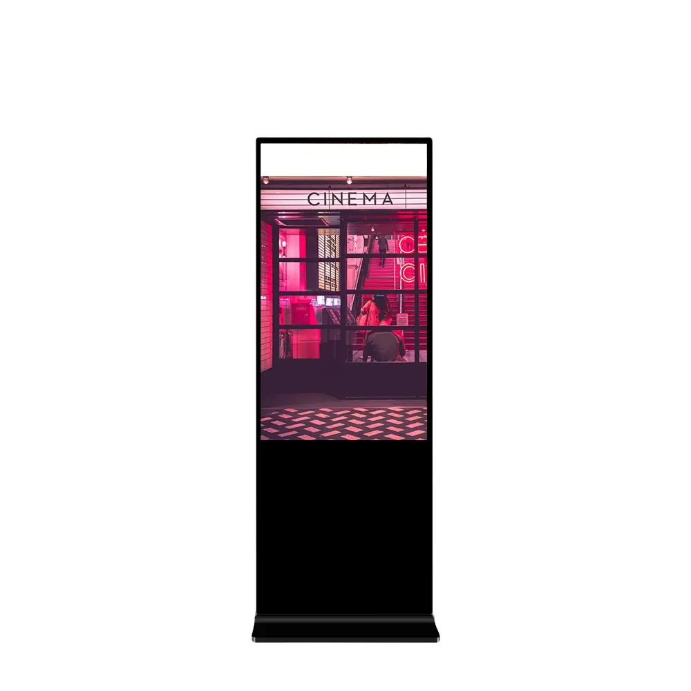 Advertising Screen 43 Inches Floor Standing Kiosk with Totally Free Software