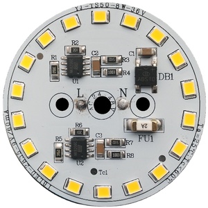 CE RoHS FCC C-Tick証明書8WAC36V/24V/12VドライバーレスDOBLEDPCBモジュール12V電球ライトおよびダウンライト用 - Product Image 1