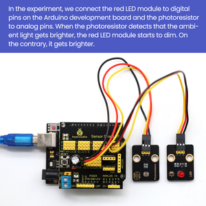 Keyebudio Arduino用ミニLEDモジュールプログラミングコーディング用ビルディングブロックに対応した多色電子モジュール - Product Image 6