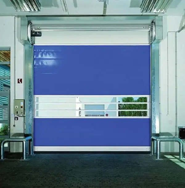 Puerta enrollable Industrial de alta velocidad, TOMA automática de plástico de seguridad, resorte de puerta enrollable, AS2047