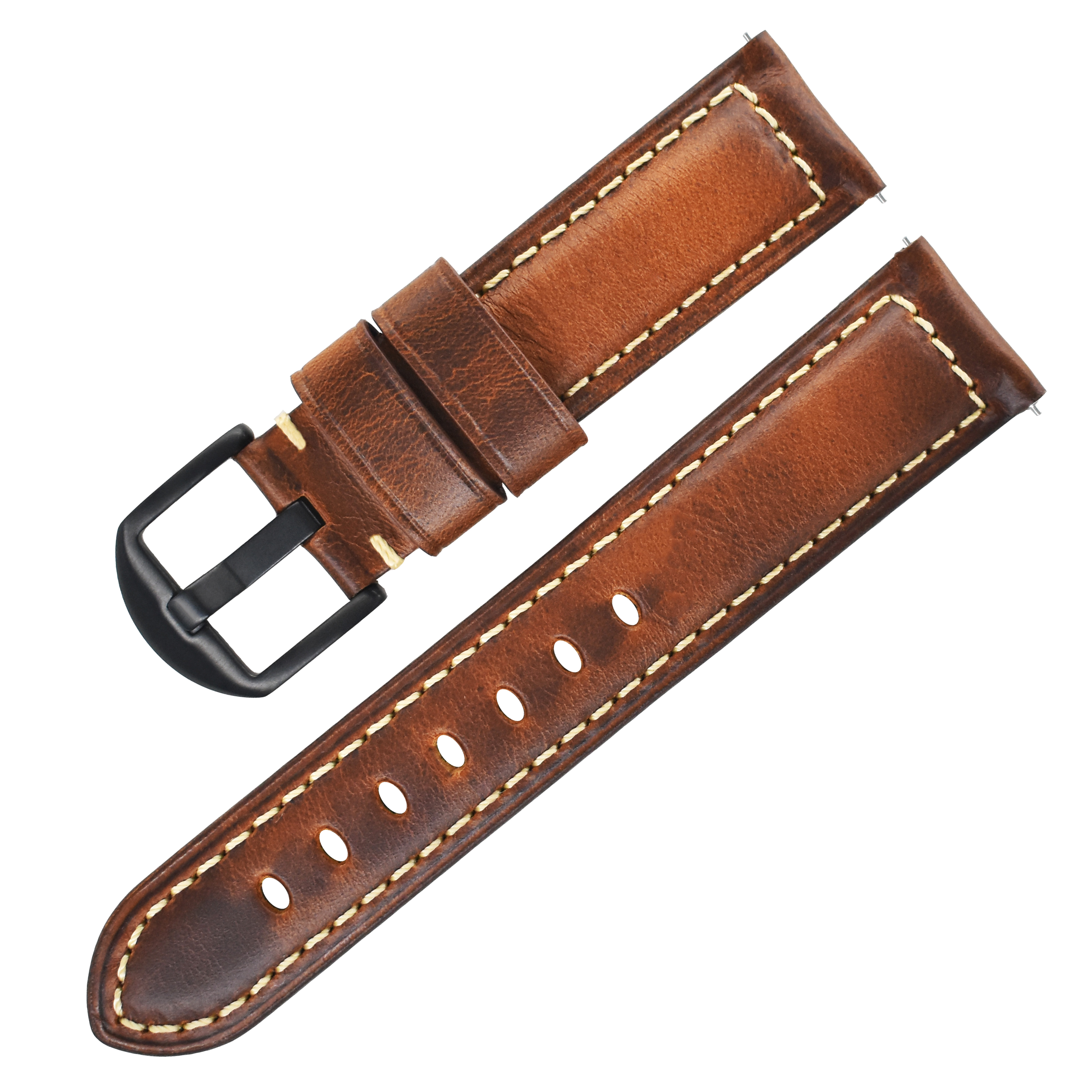 Jaune Marron-boucle noire K009S