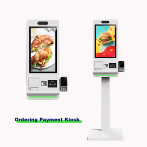 Android RK3568 внутренняя система самооплаты QR-код считыватель настенный цифровой меню для заказа киоск сенсорный экран для внутреннего принтера SDK - Product Image 2