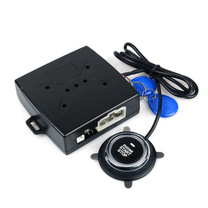 DC 12V Car Alarm System <strong>Push</strong> <strong>Start</strong> System Smart <strong>Key</strong> PKE Keyless Entry Engine <strong>Start</strong> Stop <strong>Push</strong> <strong>Button</strong> Remote Starter - Product Image 2