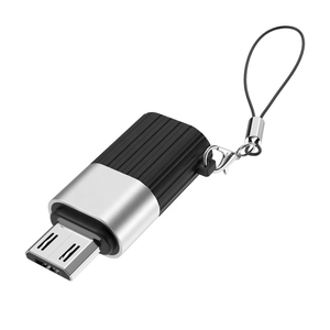 Personalizzazione del Logo adattatore di ricarica per telefono Android convertitore da porta Mobile maschio da tipo c a Micro USB con cordino - Product Image 1