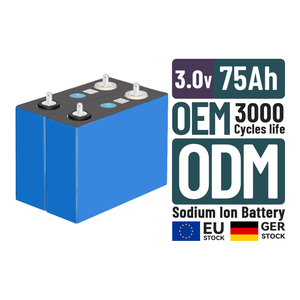 Exliporc EUストック75Ah 3Vナトリウムイオン電池3000サイクル電気飛行機と列車用高性能製品カテゴリ - Product Image 1