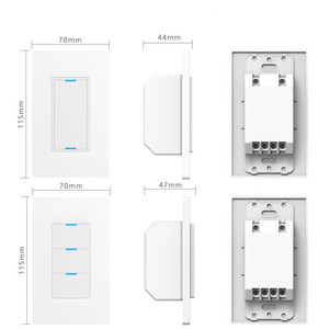 アレクサ対応WiFiスマート壁スイッチ＆WiFiネットワーク – Tuyaスマートホーム製品 - Product Image 6