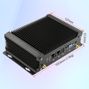 2 Lan Ethernet Intel I3 I5 I7 6th 7th 8th <strong>Compact</strong> Control Linux Ubuntu Micro Nano Fanless Mini P Server Industrial Pc Mini 8 Usb - Product Image 1