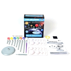 Güneş sistemi dokuz gezegen modeli DIY montaj kiti eğitici plastik Planetarium oyuncak ebeveyn-çocuk etkileşimi için kids 'oyuncak - Product Image 6