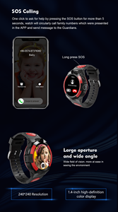 Orologi intelligenti per bambini con volto GPS per attività di navigazione Tracker chiamata chiamata chiamata funzioni IP67 cinturino in Silicone impermeabile - Product Image 6