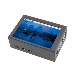 Display Raspberry Pi generazione 5 5B 3.5 pollici alloggiamento in alluminio 3.5 pollici Touch Screen LCD resistivo