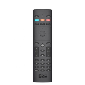 G40S Sprachsuche 2.4G Wireless Air Mouse AAA-Akku 34 Tasten IR-Lernen Gyroskop intelligente Fernbedienung für X96 H96 Max TV Box - Product Image 2
