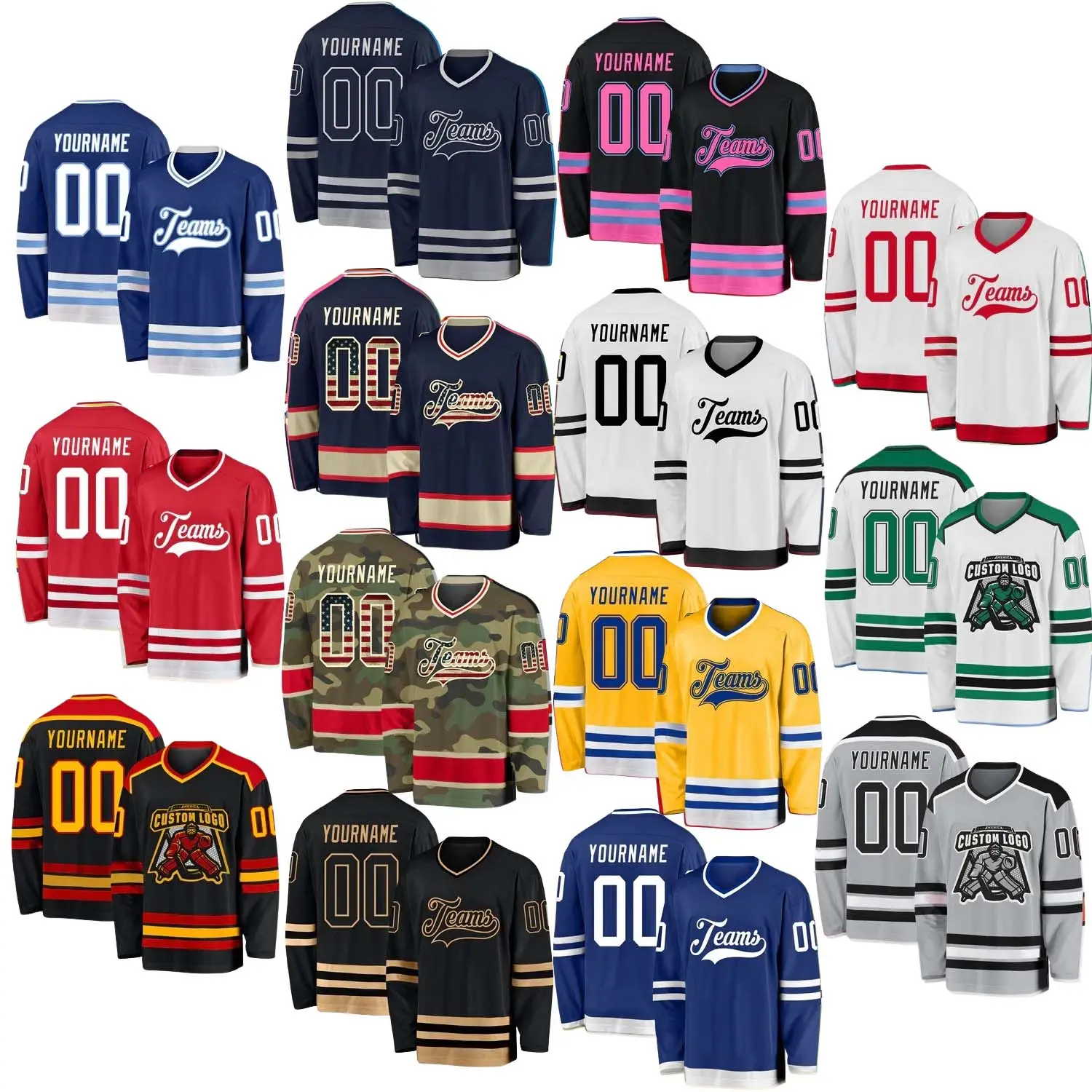 Commercio all'ingrosso da uomo ricamo personalizzato NHLing chicago blackhawks hockey su ghiaccio jersey design sublimazione maglia stampa rosa 2024 uniforme