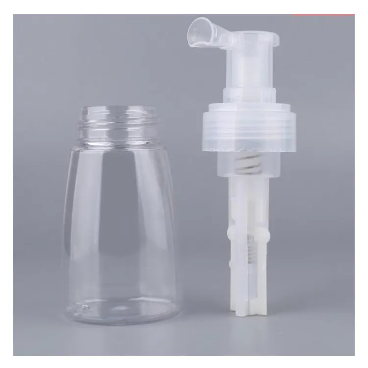 Flacone spray in polvere personalizzabile da 140ml bottiglie per condimento in polvere spray per naso lungo in pet