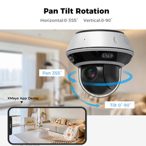4K 8MP 5MP PTZ Cámara IP PoE Exterior IP66 Impermeable Audio bidireccional Ranura para tarjeta SD Video doméstico IR Vigilancia DE SEGURIDAD XMeye Pro - Product Image 2