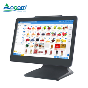 15.6 Inch Cheap All in One Desktop Point of Sale System Touch Screen windows <strong>Linux</strong> Pos Terminal