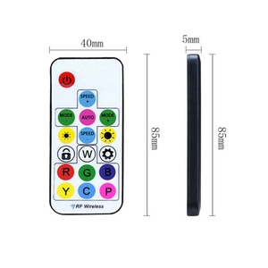 WS2812B WS2811 пикселей Светодиодная лента контроллер WS2812 DC RF17Keys Светодиодная лента пульт дистанционного управления светодиодный контроллер DC5-24V