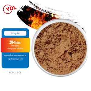Mortier réfractaire d'argile, Matériau auxiliaire de brique réfractaire, Chaudière à haute température et matériau auxiliaire de four - Product Image 1
