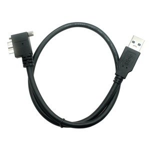 ที่มีคุณภาพสูง USB Micro B 3.0สกรูโค้งขวา-พร้อมกับ USB สายถ่ายโอนข้อมูลตัวผู้ที่3.0 - Product Image 1