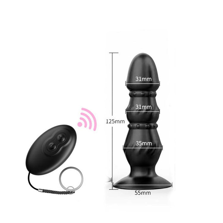 Black M-remote control