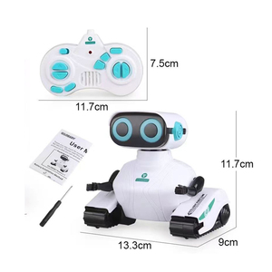 2022 New Intelligent <strong>Robot</strong> 2.4G Auto Demo <strong>Remote</strong> <strong>Control</strong> Toy <strong>Robots</strong> with Light and Music