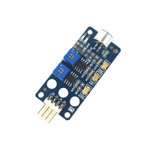 デジタル + アナログ音検出モジュールLM386音声認識音声制御スイッチマイクセンサーモジュール - Product Image 1