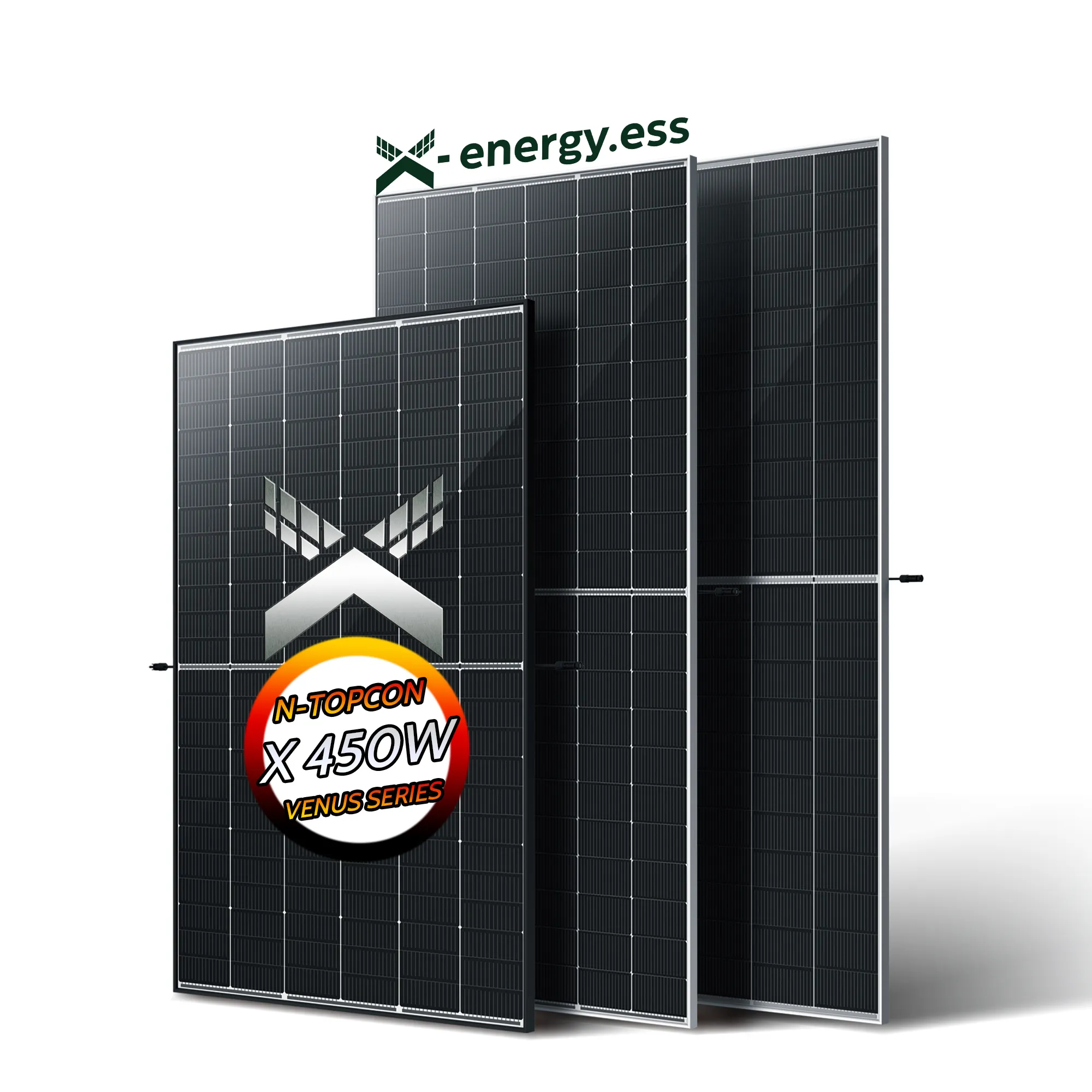 Système de panneau solaire pour balcon 450W Panneau solaire Topcon
