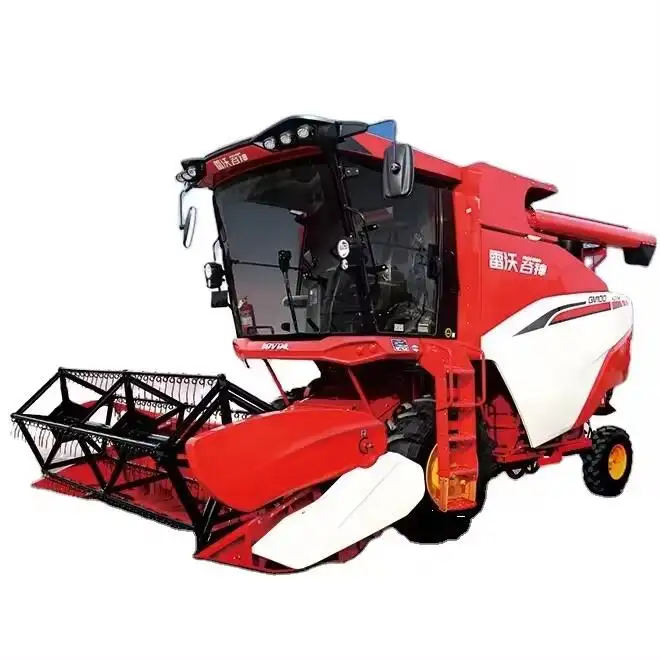 2024 Newst Lovol GK120 колесный комбайн, зерноуборочный комбайн для риса/пшеницы/кукурузы/сорго и бобов