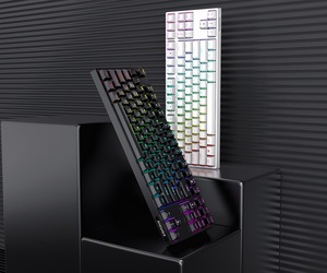 Teclado mecánico inalámbrico de tres modos personalizado Teclado mecánico para juegos RGB de conexión en caliente para computadora de escritorio - Product Image 6
