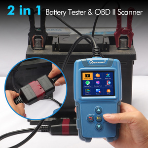 19Y Factory, OBD <strong>OBD2</strong> Scanner Auto Diagnostic Tool Fault Scan Analysis 2-in-1 Battery Detection Soc Health Status