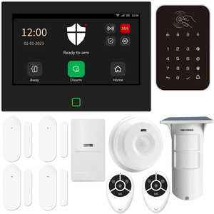 APP Remote Control <strong>Alarm</strong> Panel Switchable 9 Languages Wireless Home Security WIFI GSM <strong>Alarm</strong> System RFID Card Arm <strong>Disarm</strong> - Product Image 1