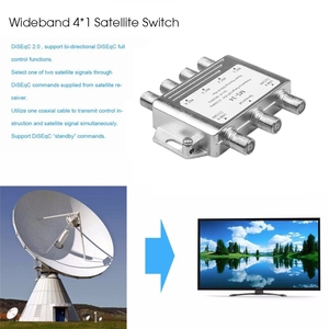 ハイフライMS34衛星マルチスイッチDiSEqC3 in 4 out衛星マルチスイッチ - Product Image 2