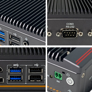 Robuste Fabrik automatisierung Robuste lüfter lose eingebettete Industrie computer PC Windows10 Linux BOX LBX-J630 - Product Image 4