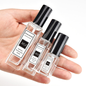 Ücretsiz örnek toptan Mini flakon örnek 5/10/20/30/50/100ml temizle kare cam sis sprey boş parfüm şişesi Atomizer ile - Product Image 4
