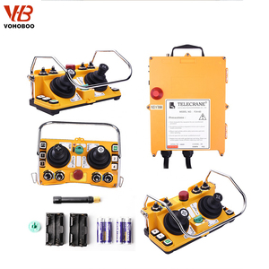 F24-60 personalizzato radiocomando industriale gru impermeabile 2 trasmettitore e 1 ricevitore codice fisso in plastica - Product Image 4