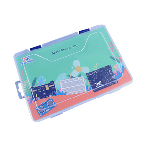 Tscinbuny Kit di moduli elettronici di base Kit di apprendimento per Starter esperimenti fai da te per la programmazione Arduino