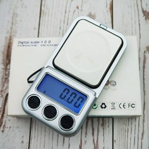ワンピース最小注文ポケットスケール100g0.01g 500g0.1gミニプレシジョンデジタルウェイトジュエリースケール - Product Image 2