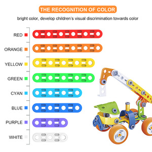Il nuovo Robot educativo di smontaggio di giocattoli educativi per auto in plastica in gomma morbida per bambini per l'apprendimento dei bambini - Product Image 4